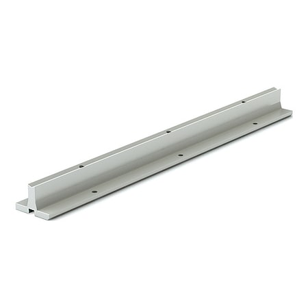 Pbc Linear SRM25PD-0400-SL - Support Rail,Aluminum,400mm L,42mm H