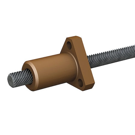 Pbc Linear LSR1005T-0508-TS-NNN-NNN-N - Precision Lead Screw,0.003 in/ft Lead