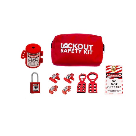 Zing 7158-USA - Lockout Tagout Kit