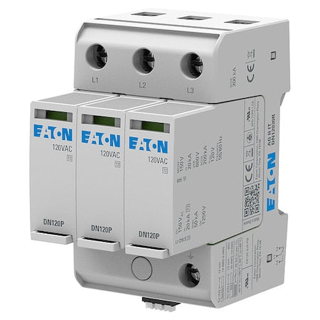 Eaton AGDN12030R - Surge Protection Device, 3 Phase, 120 V, 3 Poles, 3 Wires