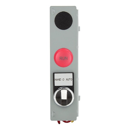 Eaton C600M121C - Selector Switch Kit, NEMA, Red Push Button