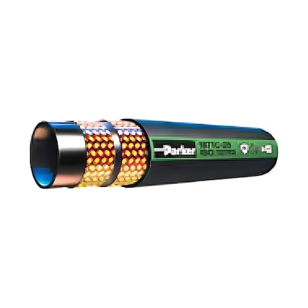 Parker 187TC-8-100 - Hydraulic Hose,1/2" I.D.,100 ft. L,Black