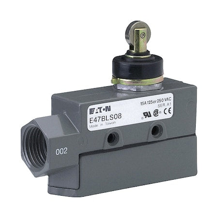 Eaton E47BLS08 - Snap Action Switch,Aluminum,Metal