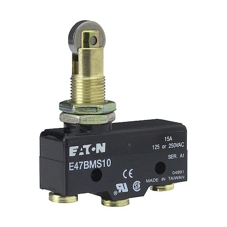 Eaton E47BMS10 - Snap Action Switch, Thermoplastic, Metal