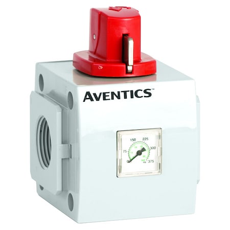 Numatics 8653A3M06FA0000 - Shut Off Valve,1,833 scfm,2.08 lb