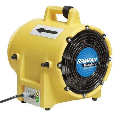 Ramfan UB20 - Conf.Sp. Fan,Axial,8 In,1/3 HP,115 V