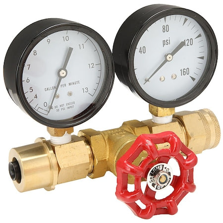 Duro MO-10060 - Flow Tester 0 to 160 psi, 0 to 13 gpm