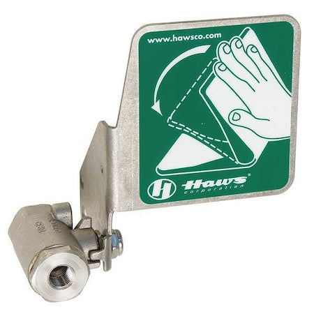 Haws SP228 - Ball Valve, Stainless Steel, Silver, For Use With, Eyewash
