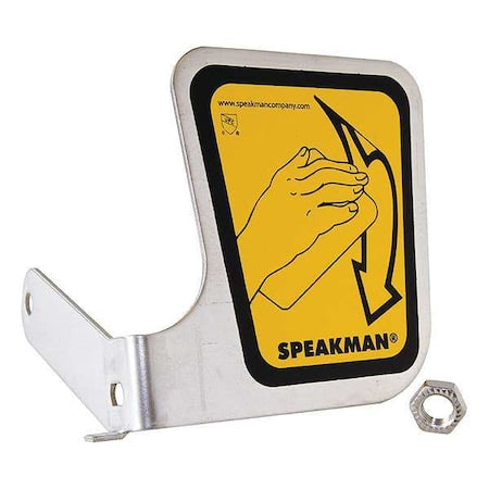 RPG04-0353 - Push Handle Assembly for Eyewash Stations