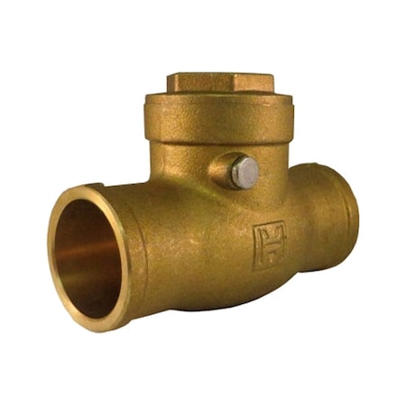 Hammond Valve 968 3/4 - Swing Check Valve,3.125 in Overall L