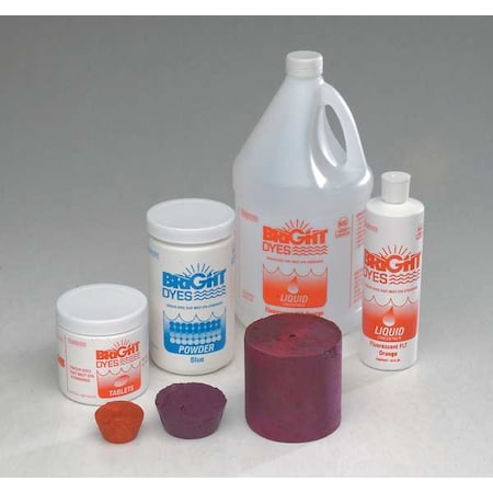 Bright Dyes 102001 - Dye Tracer Cake,Yellow/Grn,1.25 oz,PK10