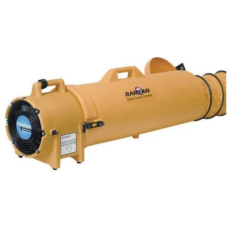 Ramfan ED7015LAB - Conf.Sp. Fan,Axial,8 In,1/3 HP,115 V