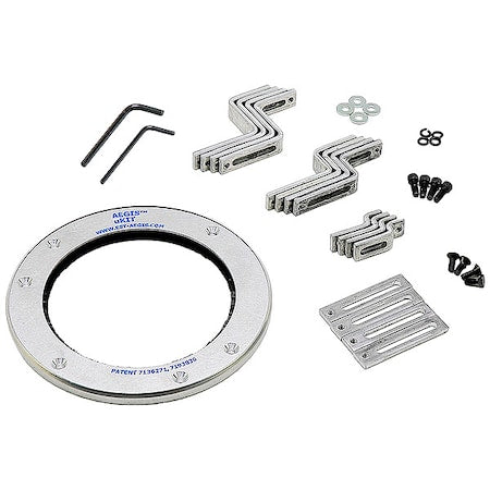Aegis SGR-3.375-UKIT - Motor Grounding Ring,3 3/8 in dia. Shaft