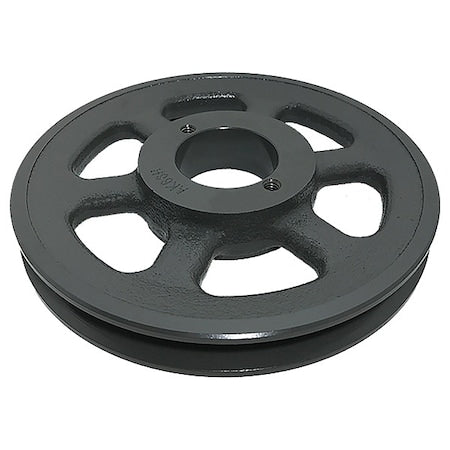 AK61H - V-Belt Pulley, Cast Iron, 5.95 in OD