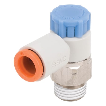 Smc AS2211F-N01-07S - Speed Control Valve, 1/8in NPT, Meter In