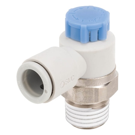 Smc AS2211F-02-08SA - Speed Control Valve,1/4in BSPT,Meter In