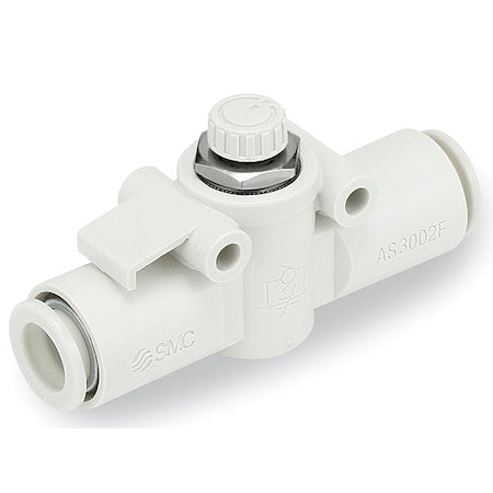 Smc AS3002F-11 - Speed Ctrl Valve, 3/8 in, Meter In