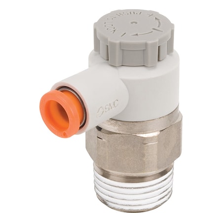 Smc AS3201F-N03-11S - Speed Control Valve,3/8in NPT,Meter Out