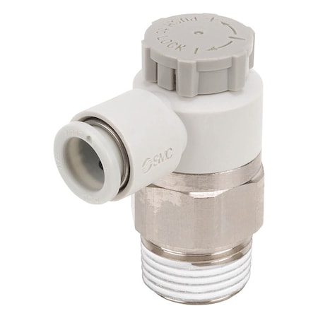 Smc AS2201F-02-08SA - Speed Control Valve,1/4in BSPT,Meter Out