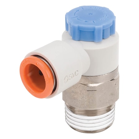Smc AS3211F-N03-09SA - Speed Control Valve, 3/8in NPT, Meter In