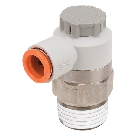 Smc AS4201F-N04-11S - Speed Control Valve,1/2in NPT,Meter Out