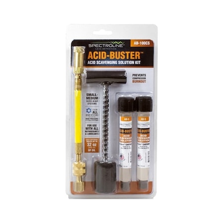 Spectroline AB-100CS - Acid Scavenger Treatment,(2) 0.52 oz.