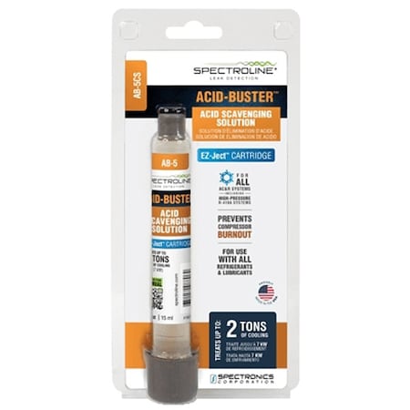Spectroline AB-5CS - Acid Scavenger Treatment,Liquid,0.5 oz.