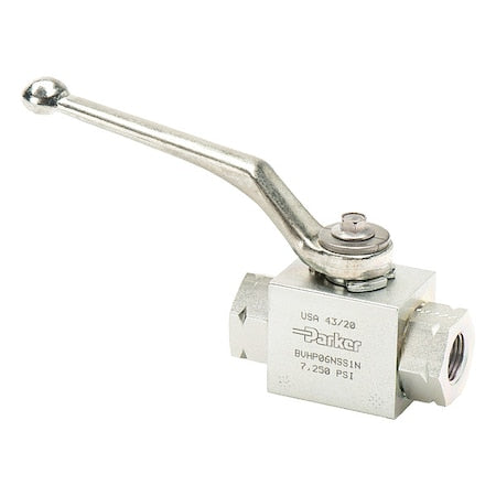 Parker BVHP06BSS1V - High Pressure Hydraulic Ball Valve