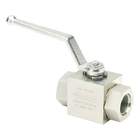 Parker BVHP16SSS1V - High Pressure Hydraulic Ball Valve