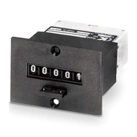 Trumeter B1610/125VDC/10CPS - 6 D ELEMECH SCR PNL NRST 125 VDC 10 CPS