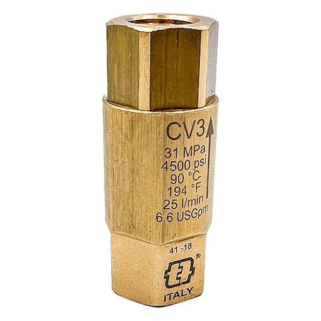 Mecline CV3-40012 - Check Valve,3.0313 in Overall L