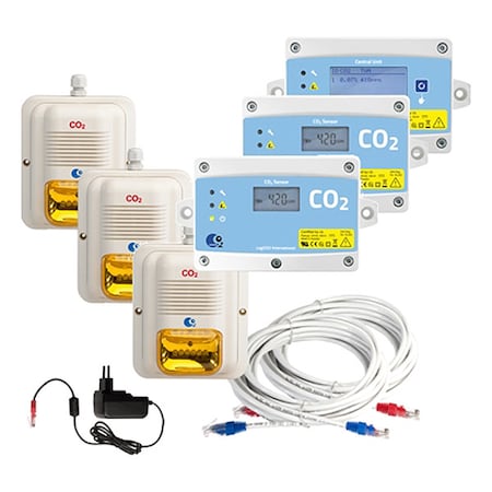 Logico2 C07-0010 - Fixed Gas Detector,Carbon Dioxide,Infrared