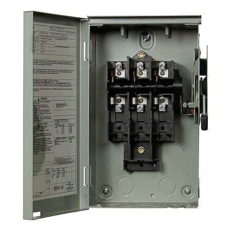 Eaton DG321URB - Nonfusible, Safety Switch, General Duty, 240 V, 3 PST, NEMA 3 R