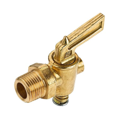 Parker DC601-4 - Drain Cock Shutoff Valve,1/4 In
