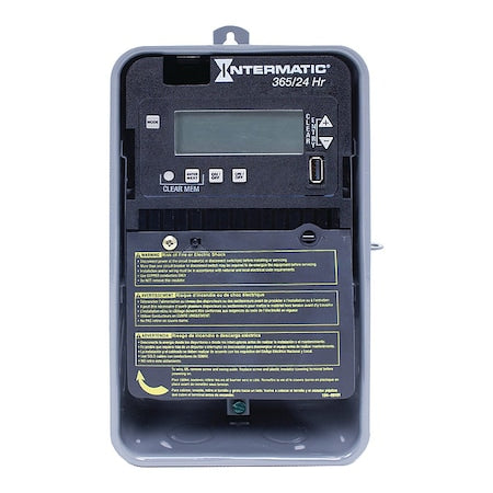 Intermatic ET2125CR - Electronic Timer,24 hr./365 Days,30 A