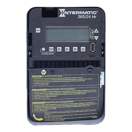Intermatic ET2145C - Electronic Timer,24 hr./365 Days,30 A