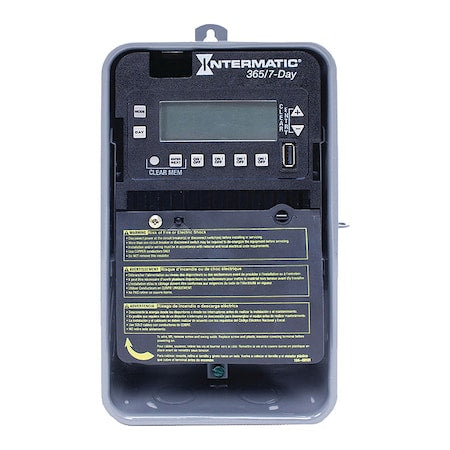 Intermatic ET2745CR - Electronic Timer,7/365 Days,30 A