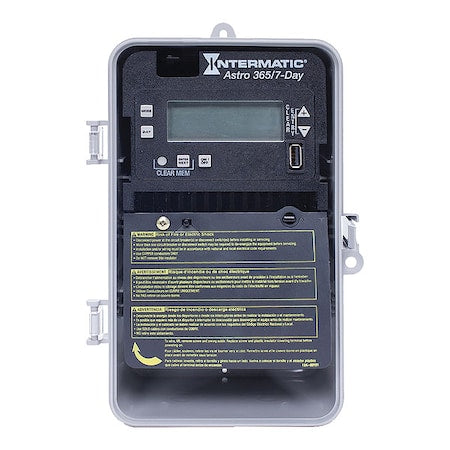 Intermatic ET2805CP - Electronic Timer,Astronomic,Gray,Plastic