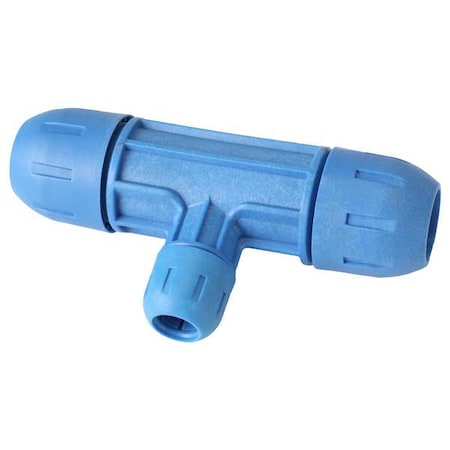 Rapidair F5207 - Tee, Nylon, Comp 2 in, 2 in, 1 in