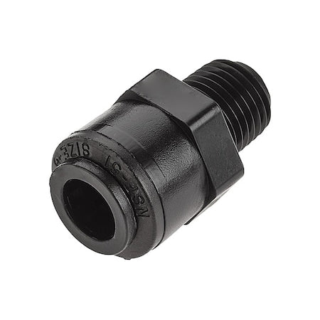 Parker FB6MCVC4-HBLK-05 - 3/8" Push x 1/4" MNPT Kynar Check Valve