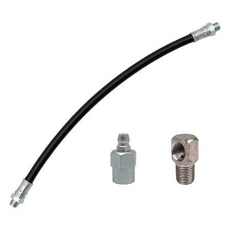 Locknlube GFRK-12-1/8-90 - Grease Fitting Kit,2 fittings,Standard