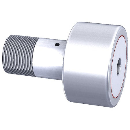 Smith Bearing HR-2-1/2-XB-SS-FG - Double Sealed Track Roller, Flat Stud, 2-1/2 in Dia, 1-1/2 in Wd