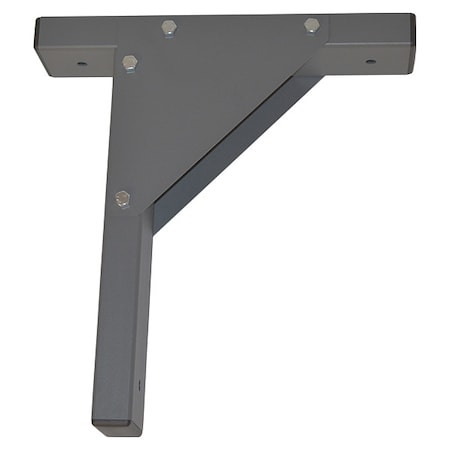 Fostoria HV-2 - Mounting Bracket,Gray,Steel,25-1/8in L