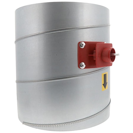 Honeywell Home CPRD12 - Bypass Damper,Gr/Rd/Steel,12 in. Dia.