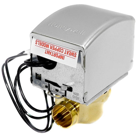 Honeywell Home V8043A5029 - ZONE VALVE 24/60 5000 SERIES 3/4" SWEAT,3.5 CV,20 PSI CLOSE-OFF