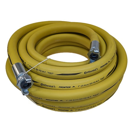 Continental HZY10030-25-77 - Jack Hammer Hose,300 psi,25 ft,Yellow
