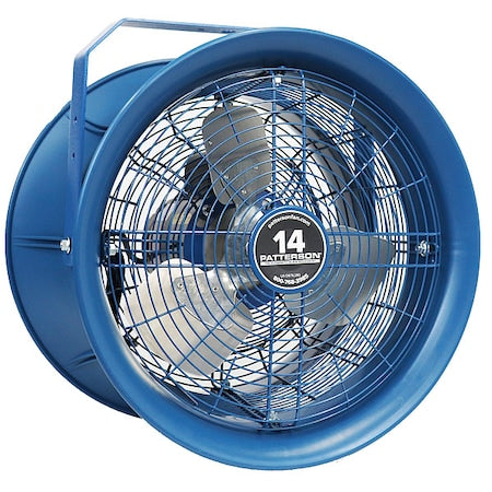 Patterson H14B-HV KIT - High Velocity Industrial Fan, Ceiling Mount, 14 in Blade Dia, 208 to 230/460 V, 2,600 cfm
