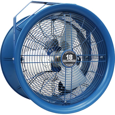 Patterson H18C-HV KIT - High Velocity Industrial Fan, Ceiling Mount, 18 in Blade Dia, 277 V, 3,800 cfm, Non-Oscillating