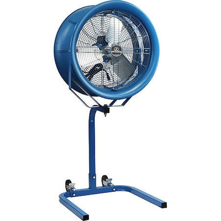 Patterson H30A-PS - High Velocity Industrial Fan, Pedestal Mount, 30 in Blade Dia, 115/208 to 230 V, 12,000 cfm