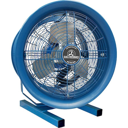Patterson H34B-PB - High Velocity Industrial Fan, Pedestal Mount, 34 in Blade Dia, 208 to 230/460 V, 17,000 cfm